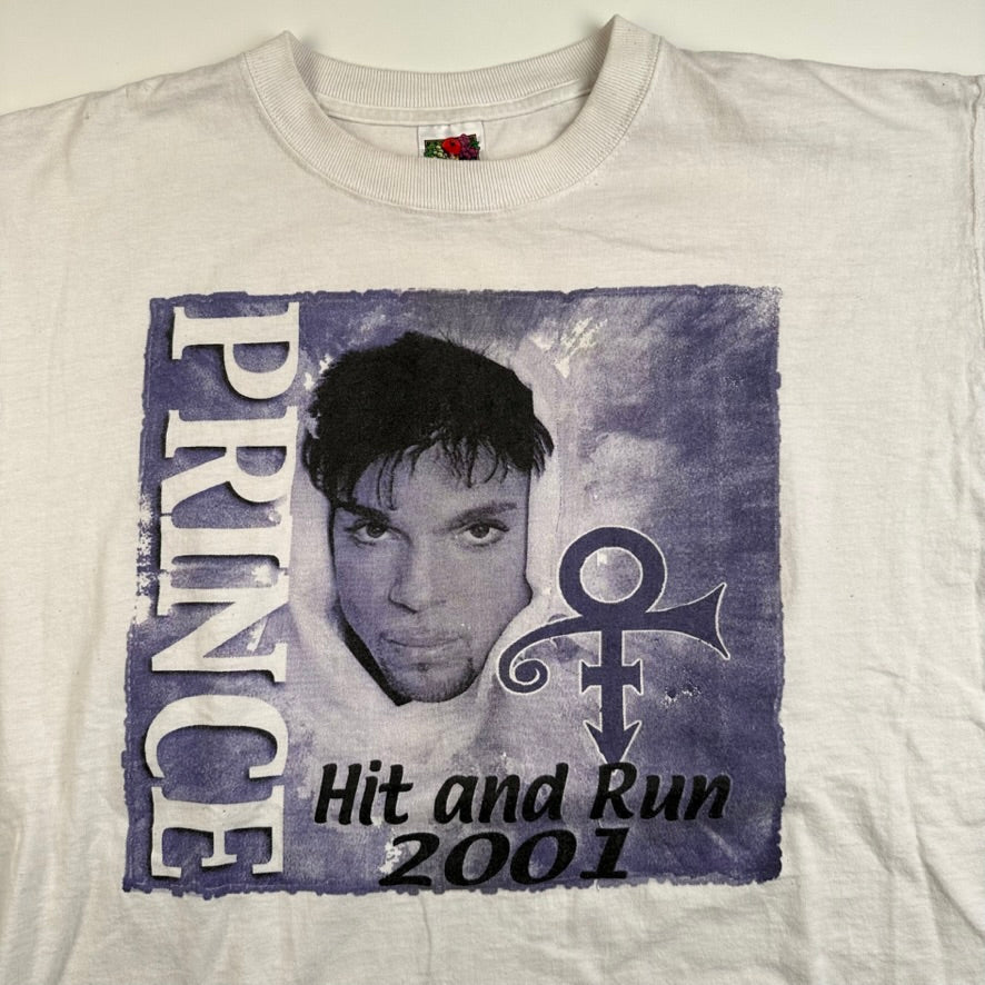 Vintage 2001 Prince Shirt XL Hit And Run