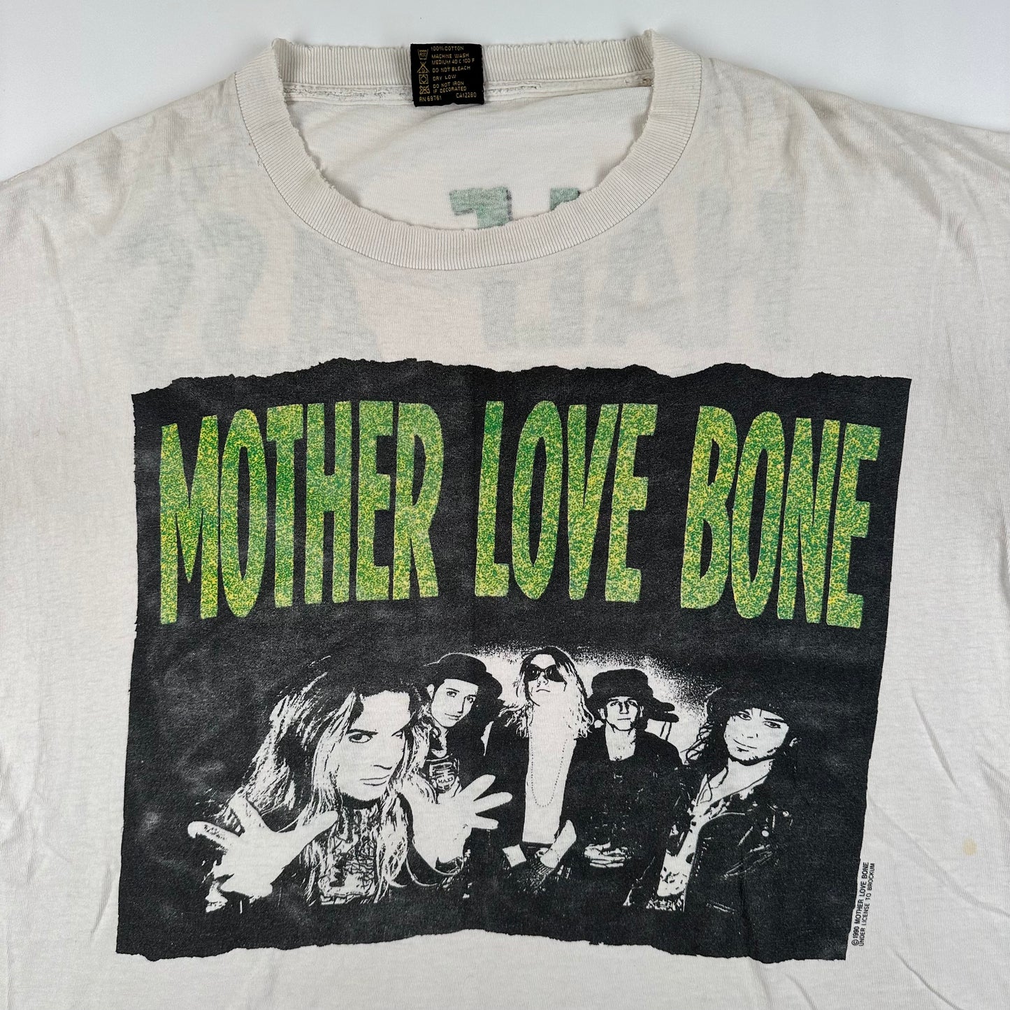 Vintage 1990 Mother Love Bone Shirt XL Half Ass Monkey Boy