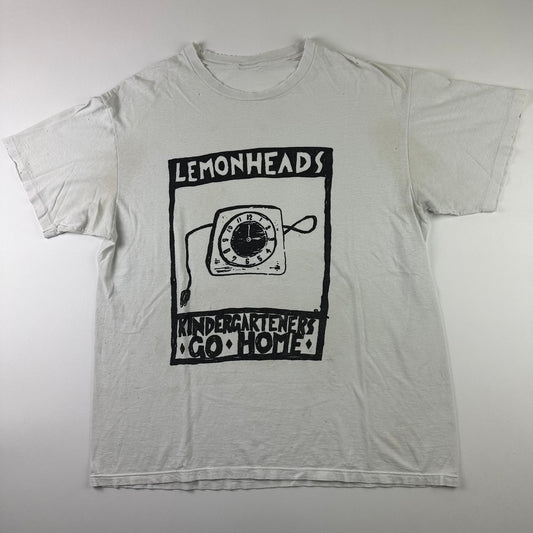 Vintage 90s Lemonheads Shirt XL Kindergarteners Go Home