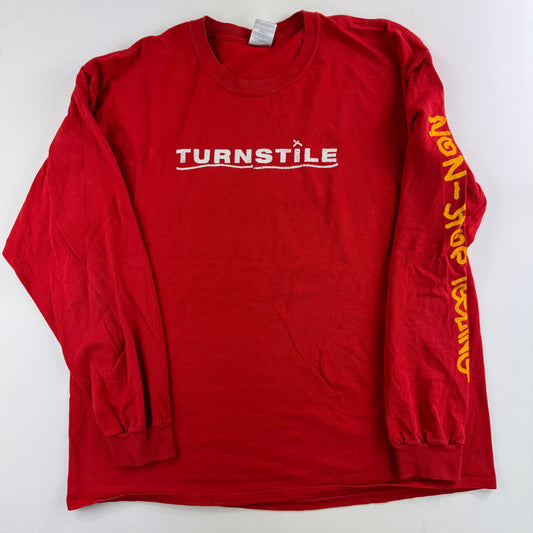 2015 Turnstile Long Sleeve Shirt XL Non Stop Feeling