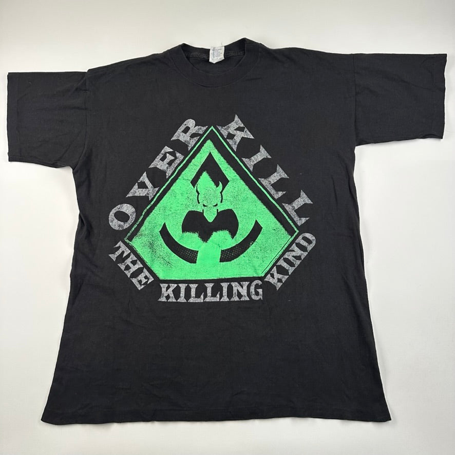 Vintage 90s Overkill Shirt XL The Killing Kind