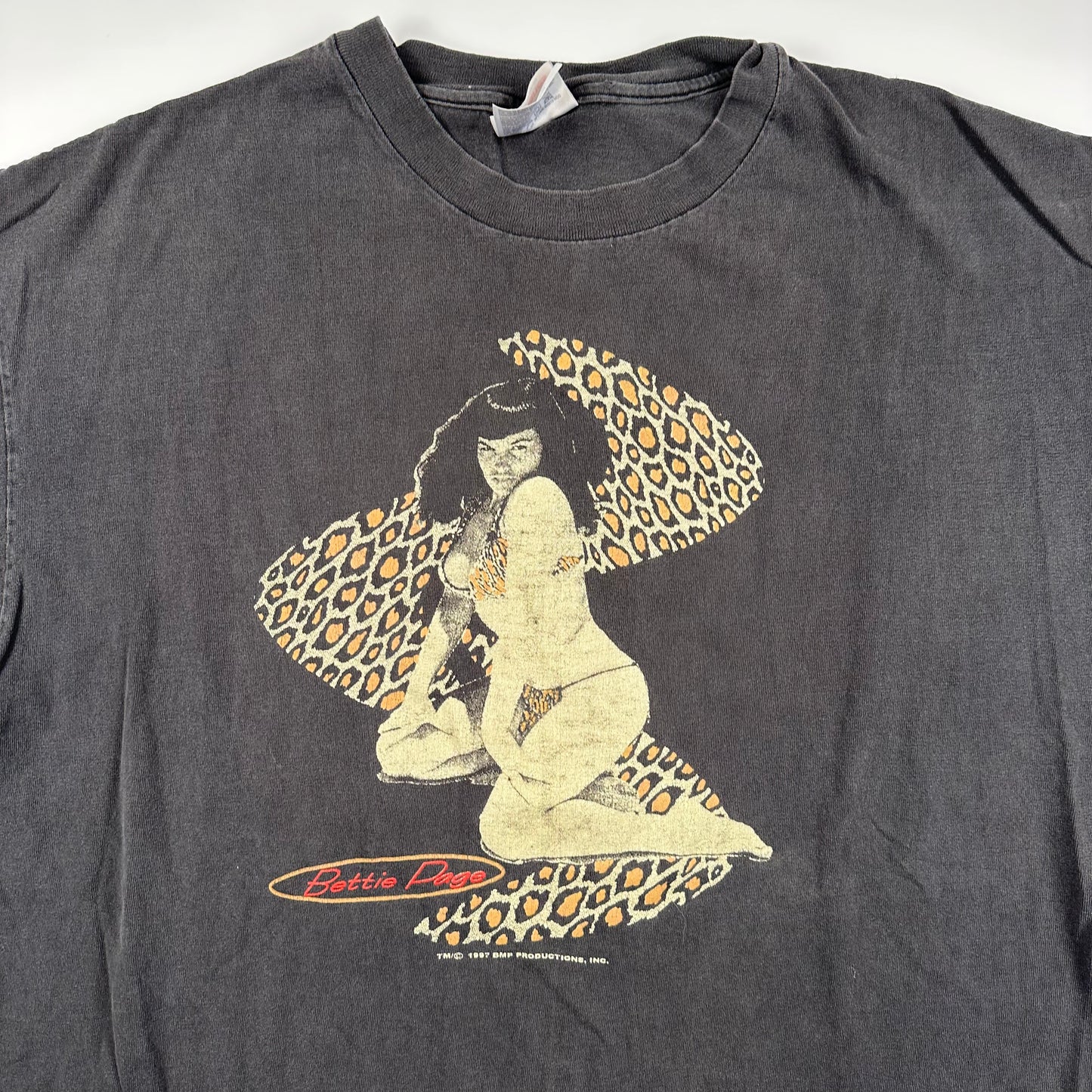 Vintage 1997 Bettie Page Shirt XL Mosquitohead