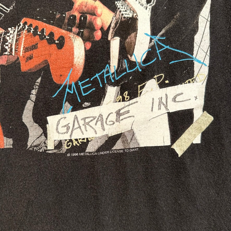 Vintage 1998 Metallica Shirt XL Garage Inc