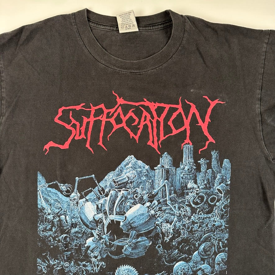 Vintage 90s Suffocation Shirt Large Effigy Of The Forgotten