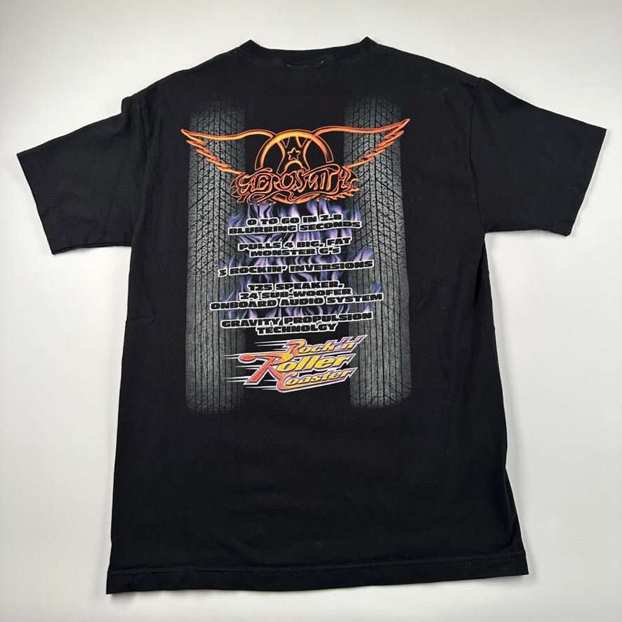 Vintage 2000s Aerosmith Shirt Medium Roller Coaster