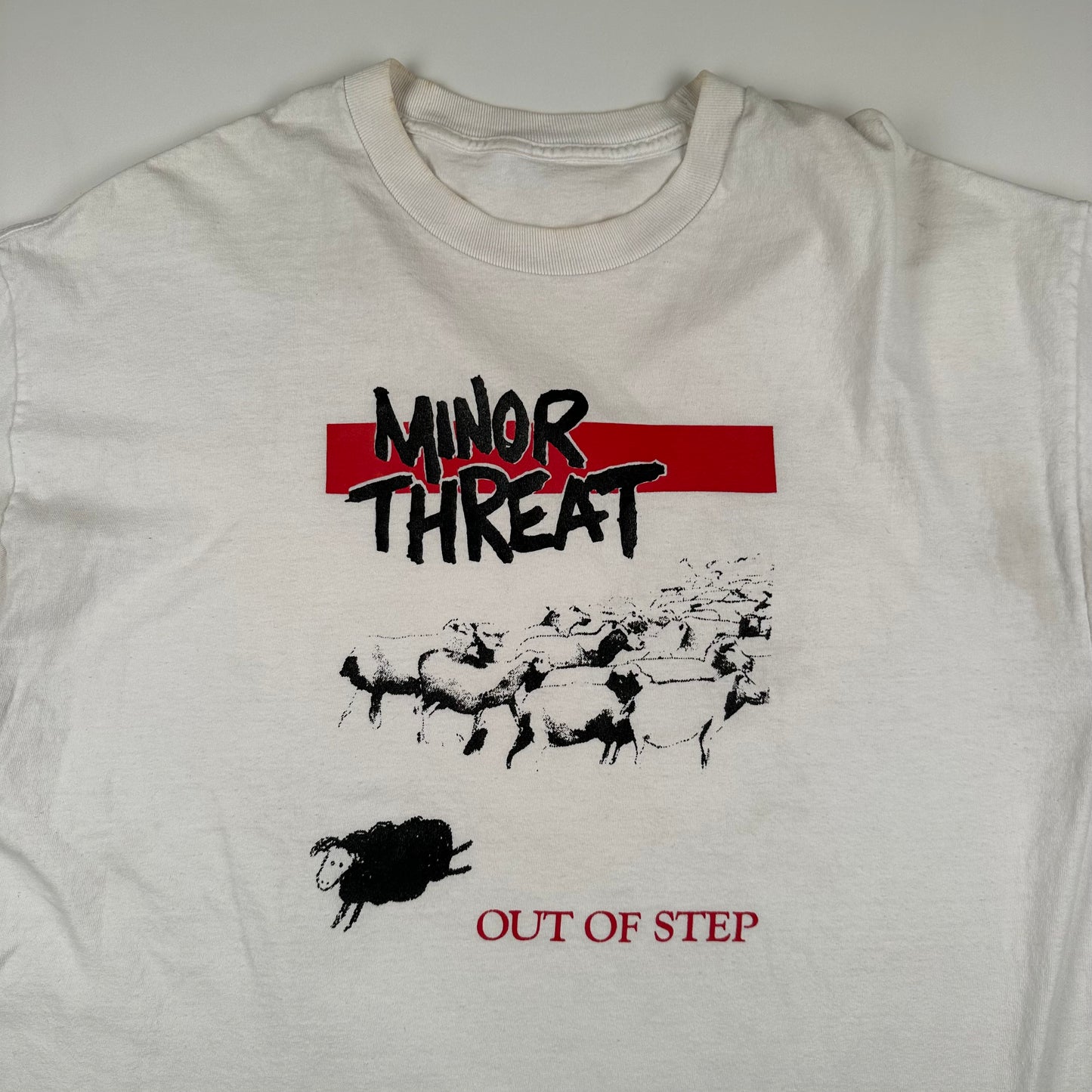 Vintage 90s Minor Threat Shirt XL Out Of Step