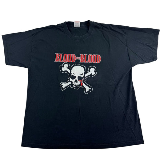 Vintage 2000s Blood For Blood Shirt XXL Wasted Youth Crew