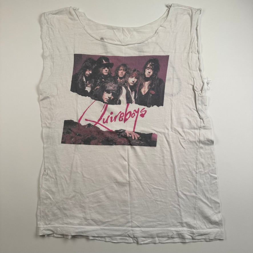 Vintage 1990 Quireboys Sleeveless Shirt Medium