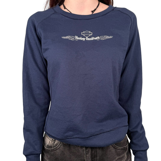 Vintage 2000s Harley Davidson Womens Crewneck Sweatshirt Small