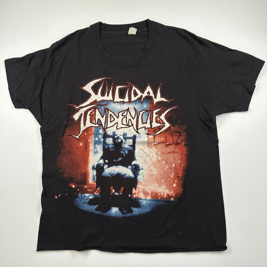 Vintage 1990 Suicidal Tendencies Shirt XL You Can't Bring Me Down