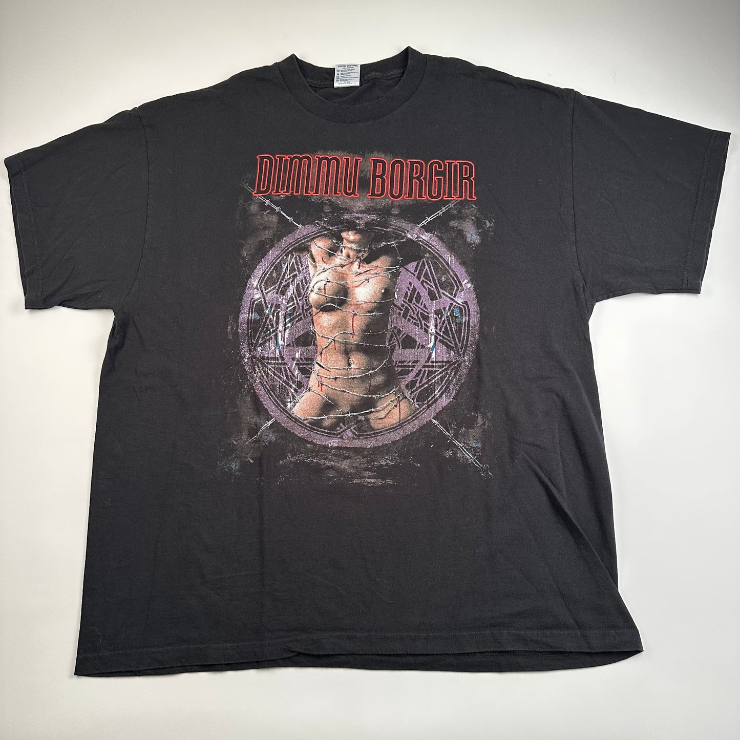 Vintage 2001 Dimmu Borgir Shirt XL Misanthropy