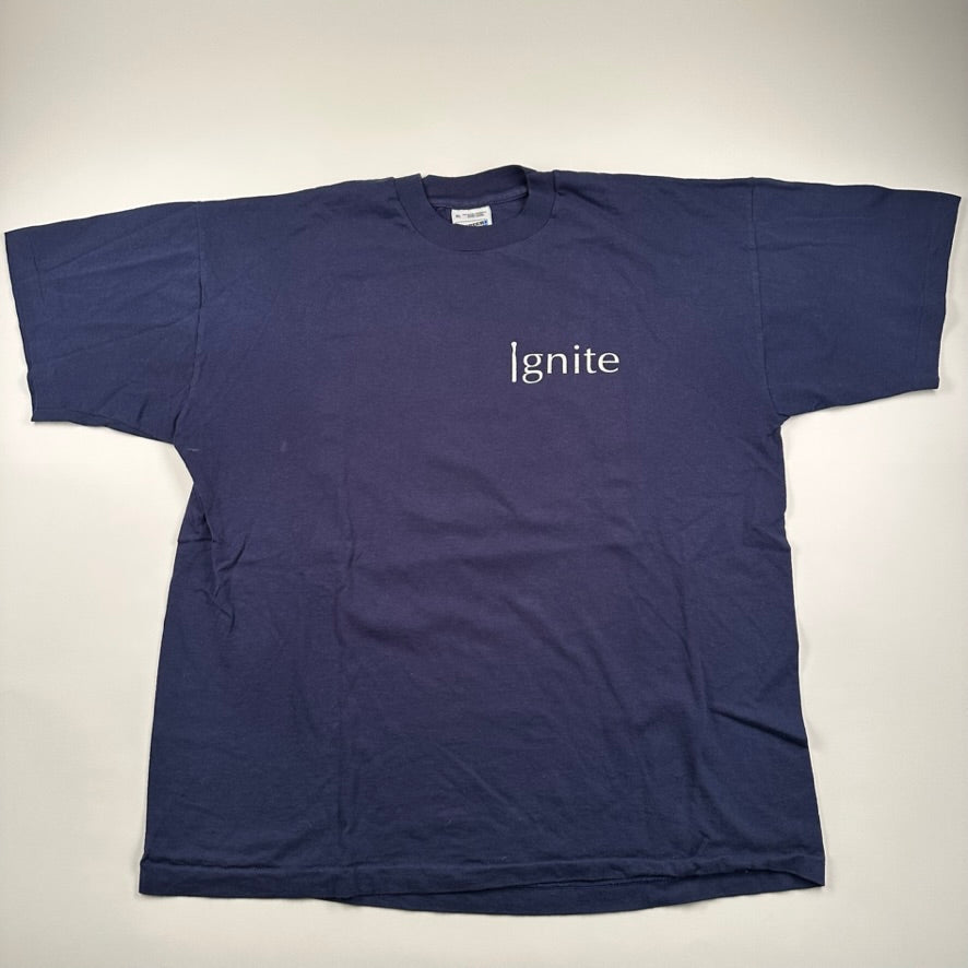 Vintage 90s Ignite Shirt XL Orange County