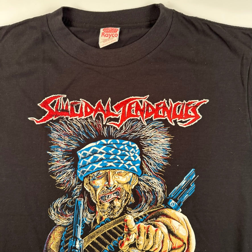 Vintage 80s Suicidal Tendencies Shirt XL Join The Army