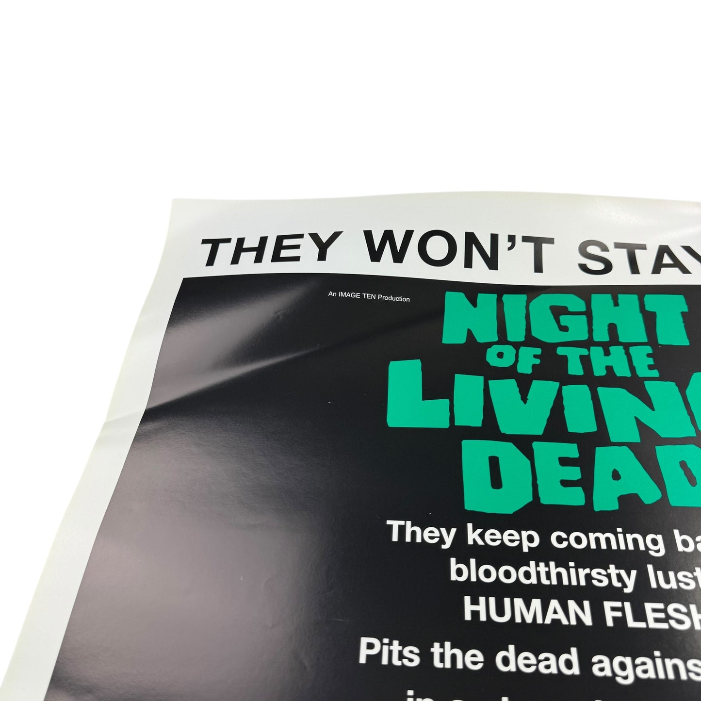 Vintage 2002 Night Of The Living Dead Poster