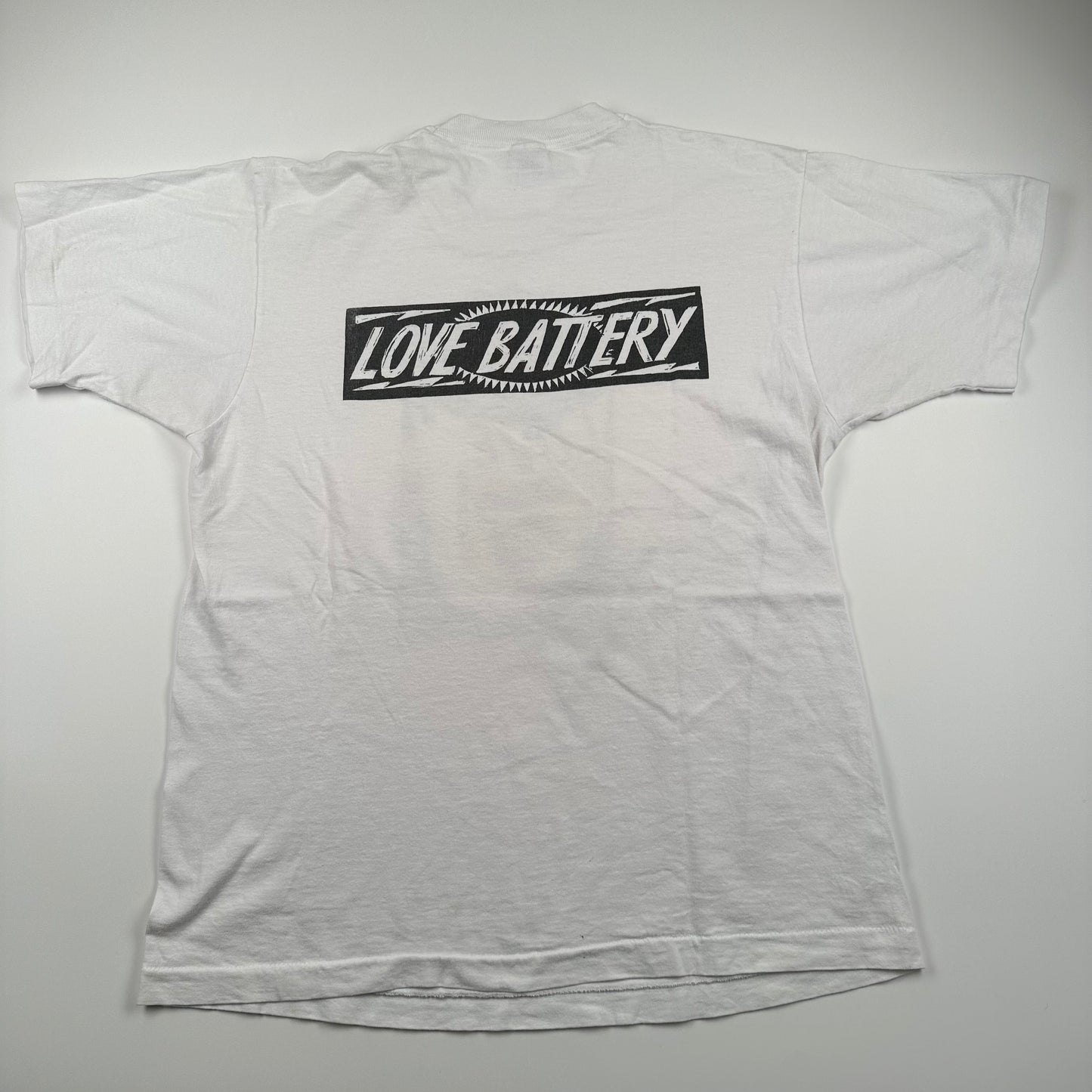 Vintage 90s Love Battery Shirt Large – Madd Vintage