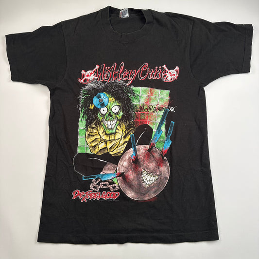 Vintage 1989 Motley Crue Shirt Large Dr Feel Good