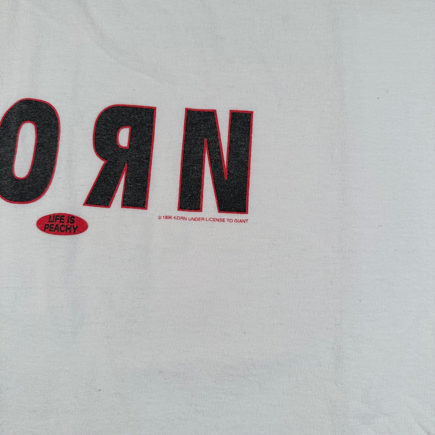 Vintage 1996 Korn Ringer Shirt XL