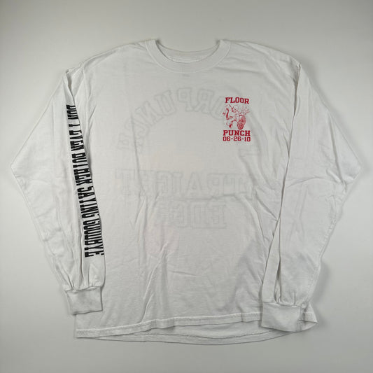 Floorpunch Long sleeve Shirt Large Straight Edge 06-26-10