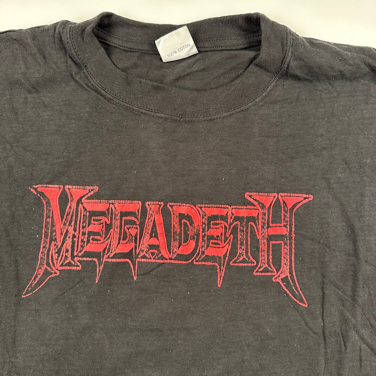 Vintage 90s Megadeth Long Sleeve Shirt XL The World Needs A Hero