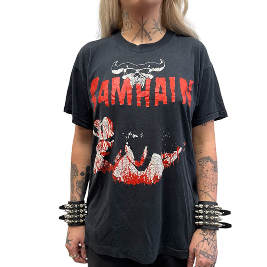 Vintage 80s Samhain Shirt Large