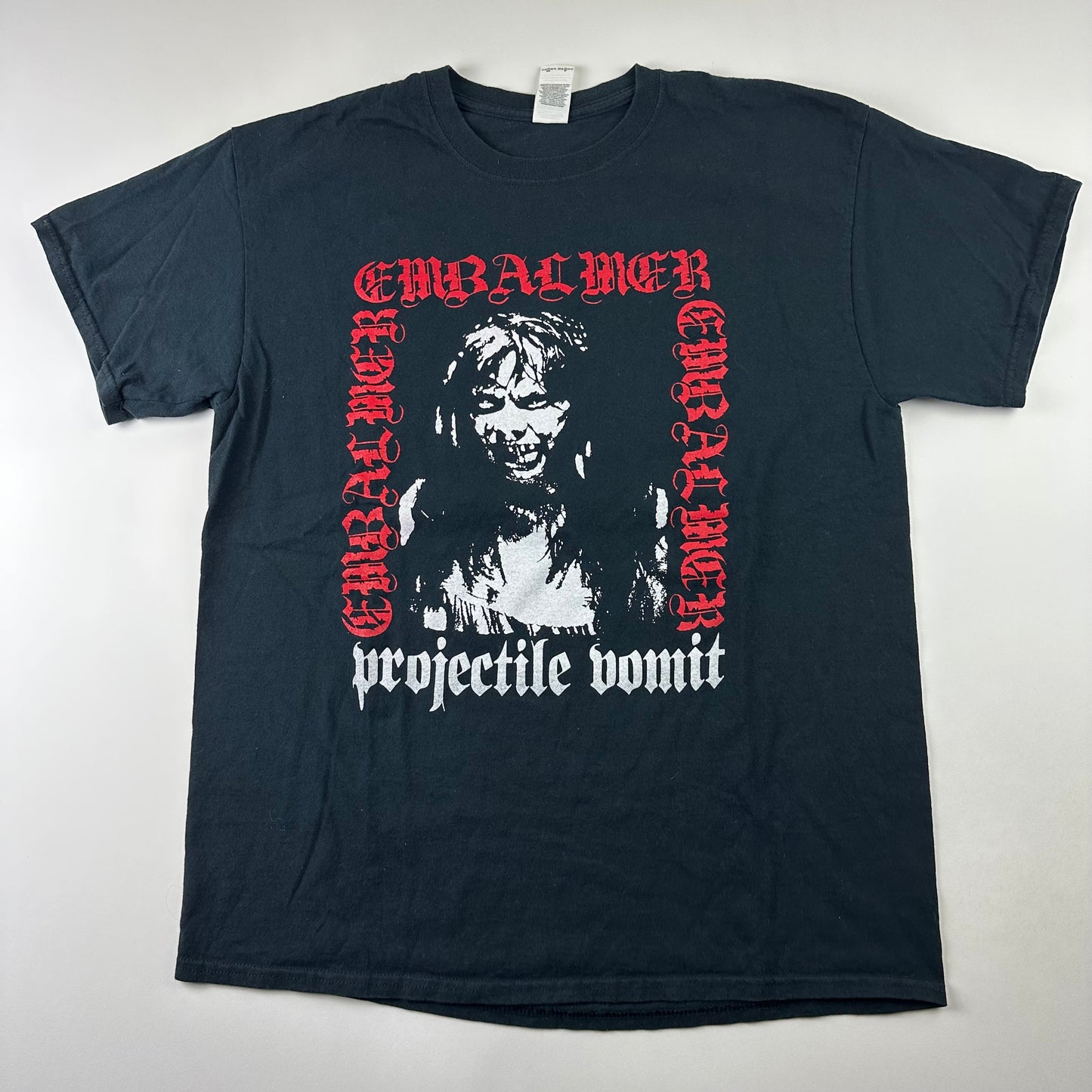 Embalmer Shirt Large Projectile Vomit