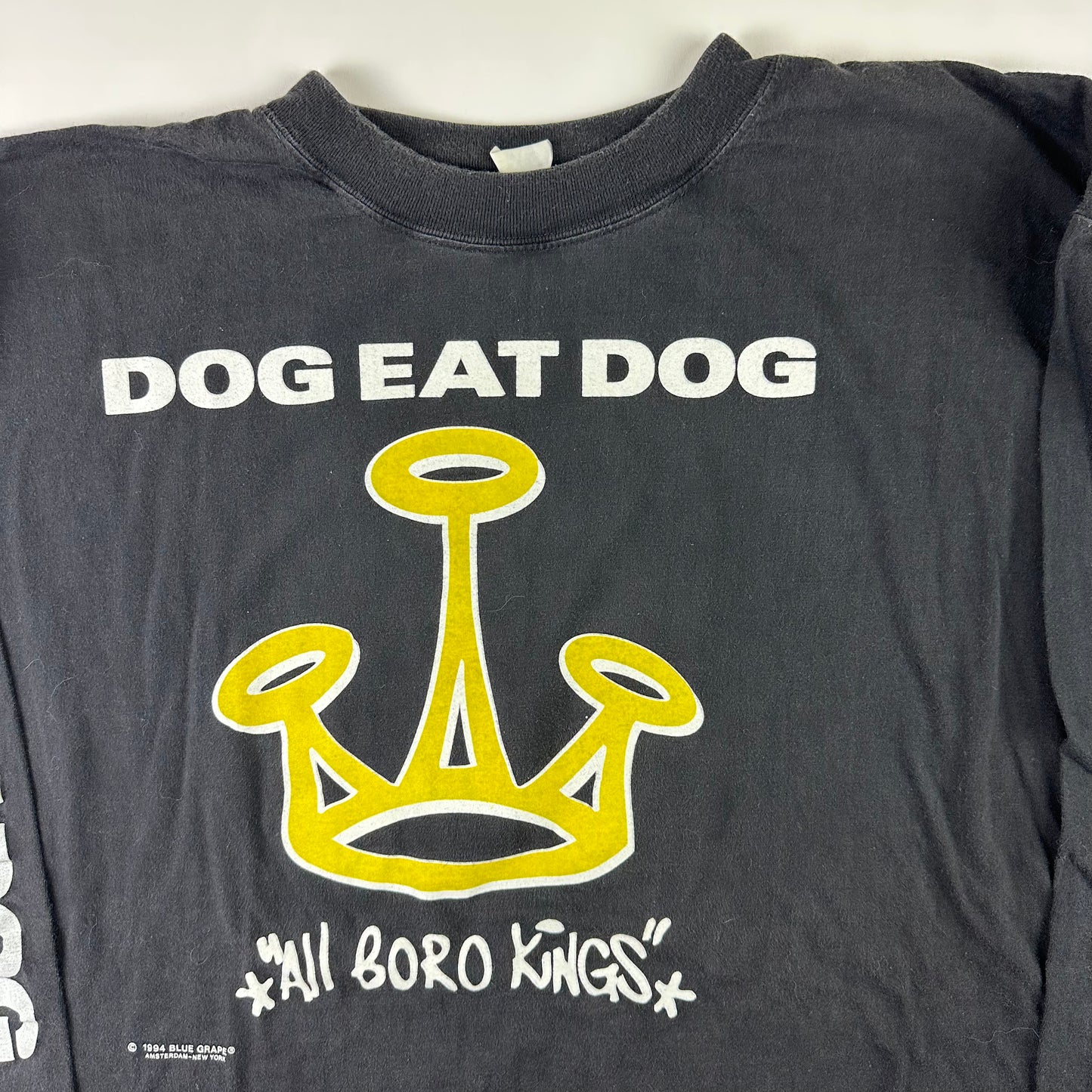 Vintage 1994 Dog Eat Dog Long Sleeve Shirt XL All Boro Kings