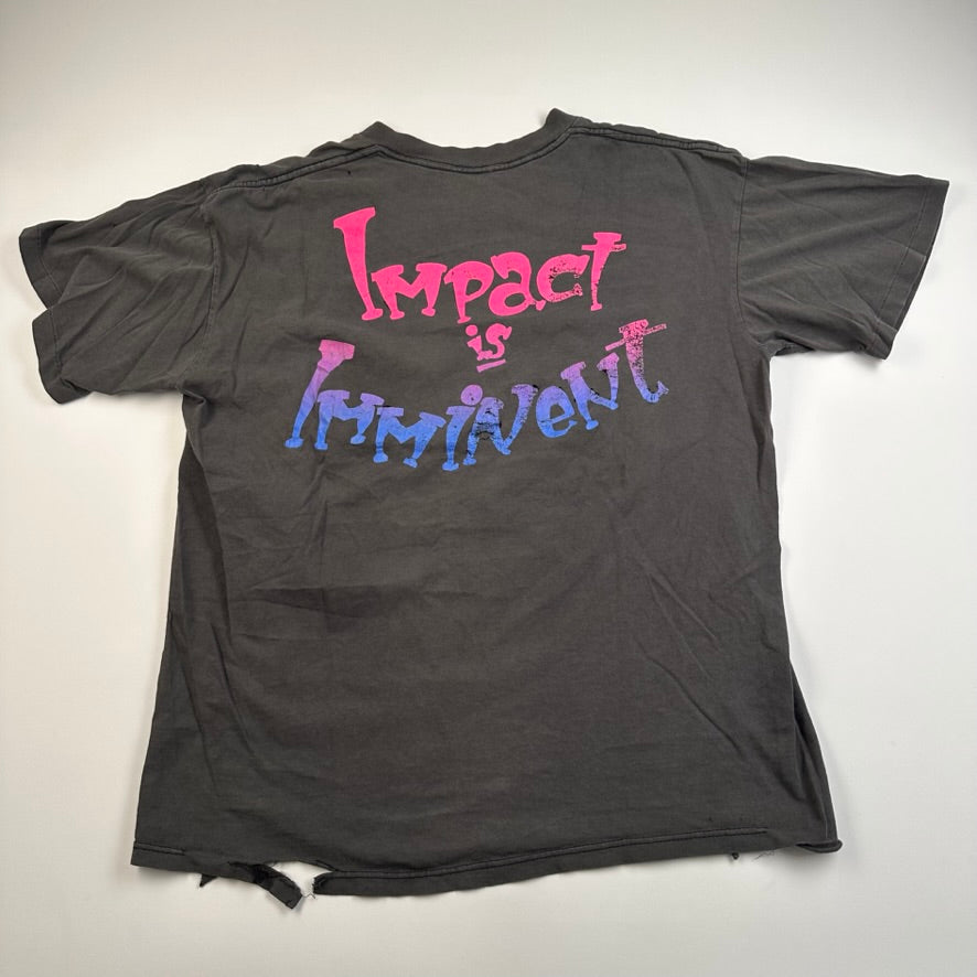 Vintage 1990 Exodus Shirt Large Impact Is Imminent – Madd