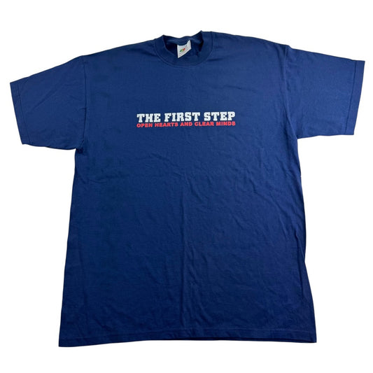 Vintage 2004 The First Step Shirt Large Open Hearts And Clear Minds European Tour