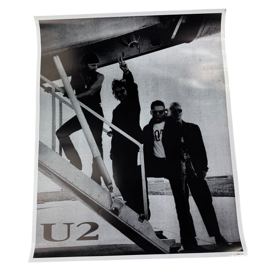 Vintage 90s U2 Poster
