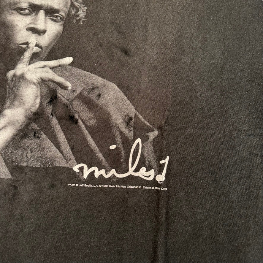 Vintage 2000s Miles Davis Shirt XXL 1992