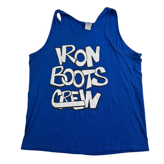 Iron Boots Crew Tank Top Shirt XL