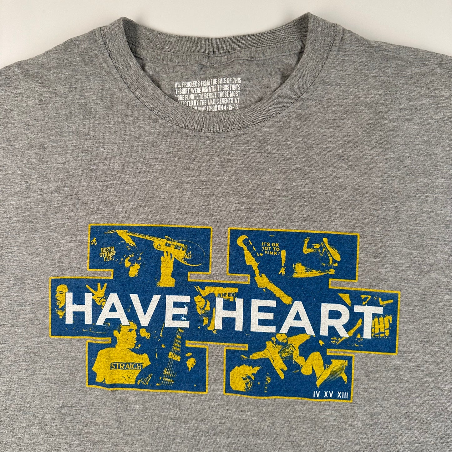 2000s Have Heart Shirt Large Boston Watch Us Rise