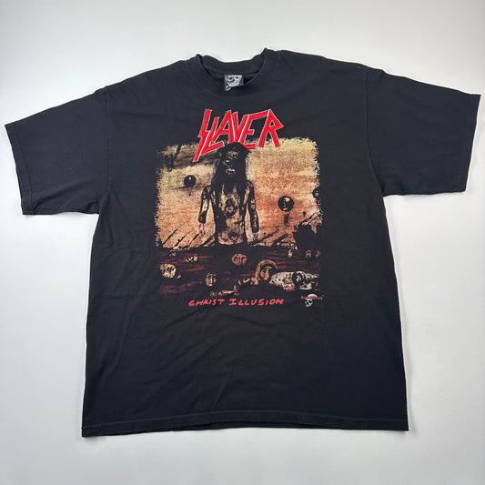 Vintage 2006 Slayer Shirt XL Christ Illusion Mexico