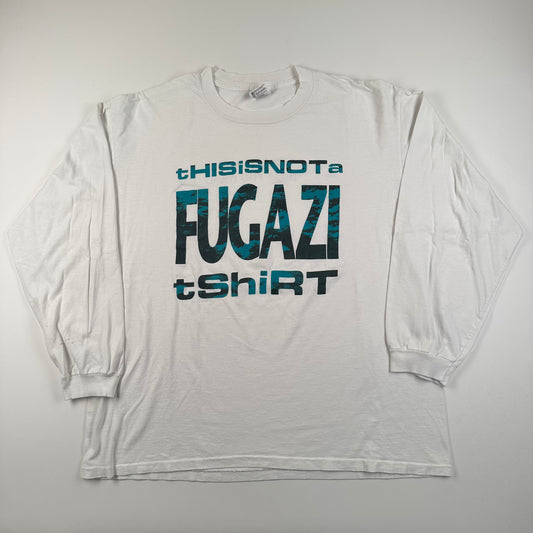 Vintage 90s Fugazi Long Sleeve Shirt XL This Is Not