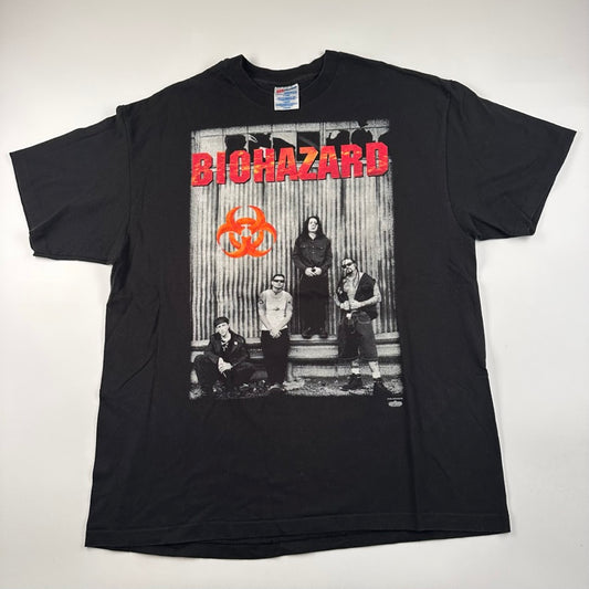 Vintage 1994 Biohazard Shirt XL Suicidal Run