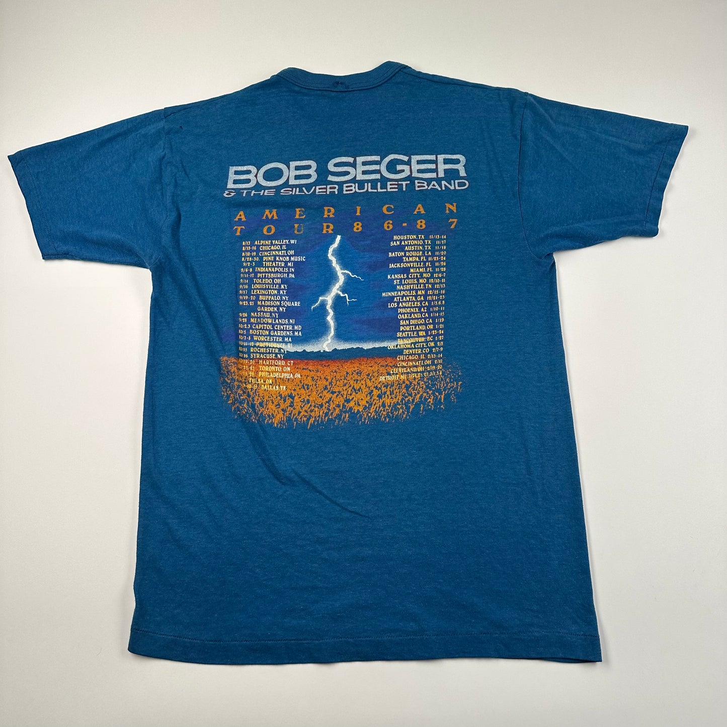 Vintage 1986 Bob Seger Shirt Medium