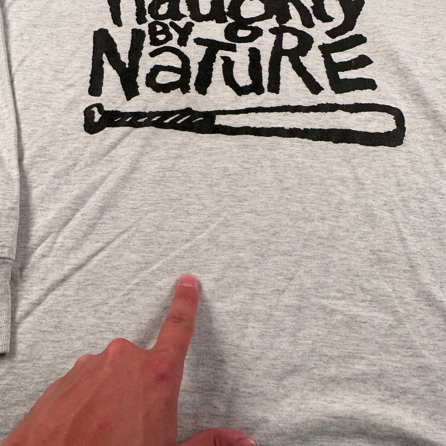 Vintage 90s Naughty By Nature Long Sleeve Shirt XL