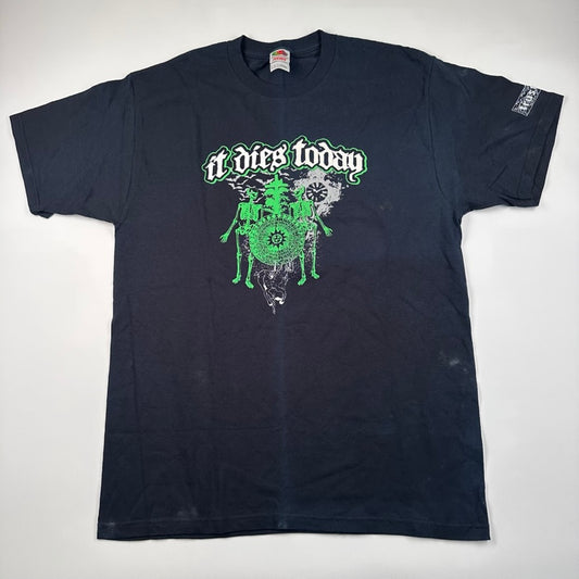 Vintage 2000s It Dies Today Shirt Large Trustkill