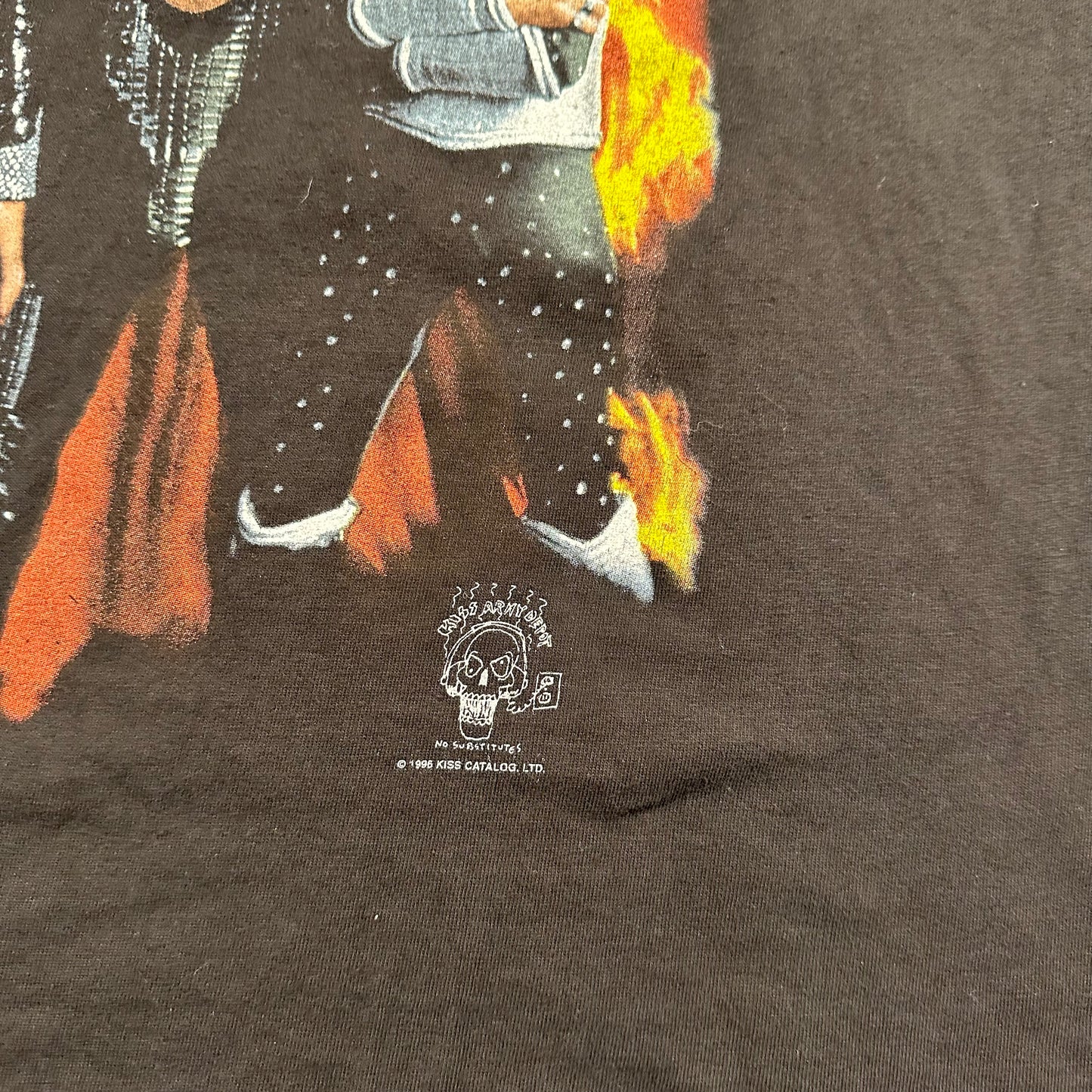 Vintage 1996 Kiss Shirt Large Alive Worldwide