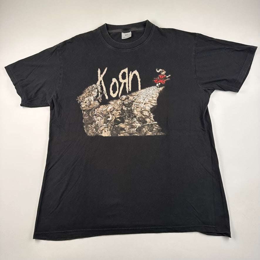 Vintage 90s Korn Shirt XL Follow The Leader