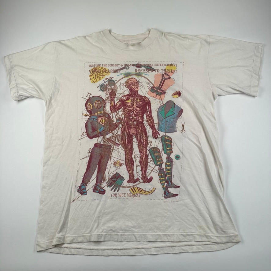 Vintage 1992 Erasure Shirt XL Phantasmagorical