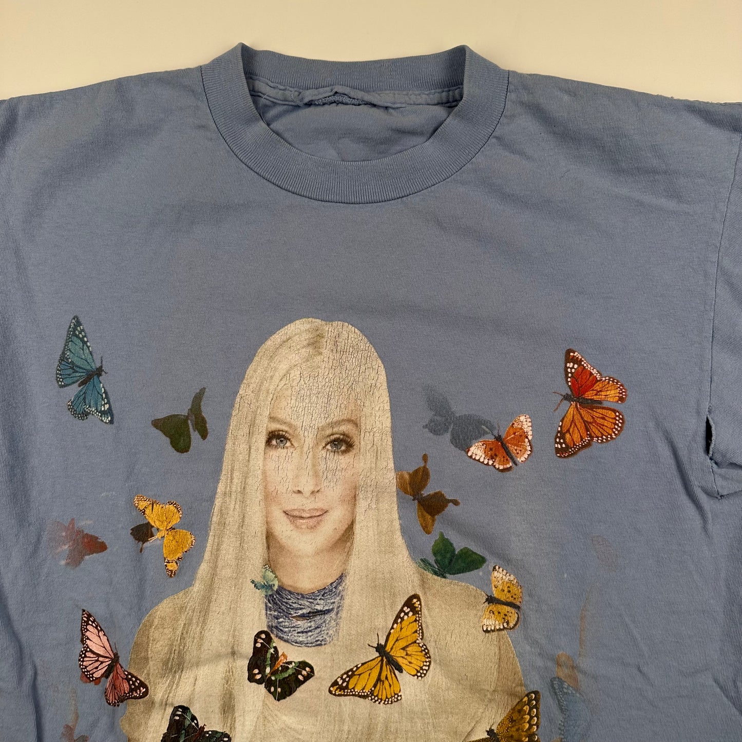 Vintage 90s Cher Shirt Medium Farewell Tour