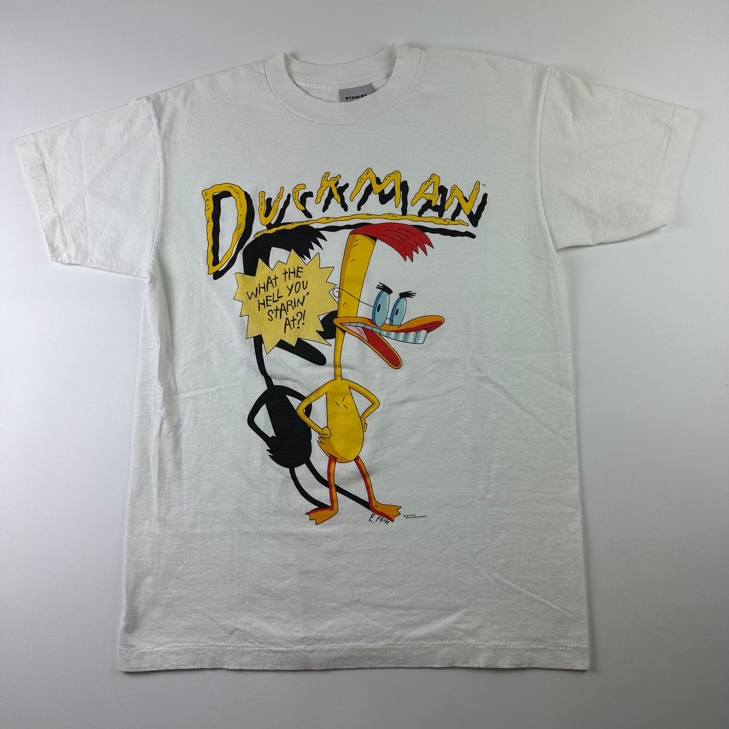 Vintage 1994 Duckman Shirt Large What The Hell