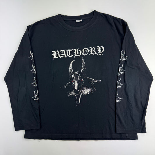 Vintage 90s Bathory Long Sleeve Shirt XL