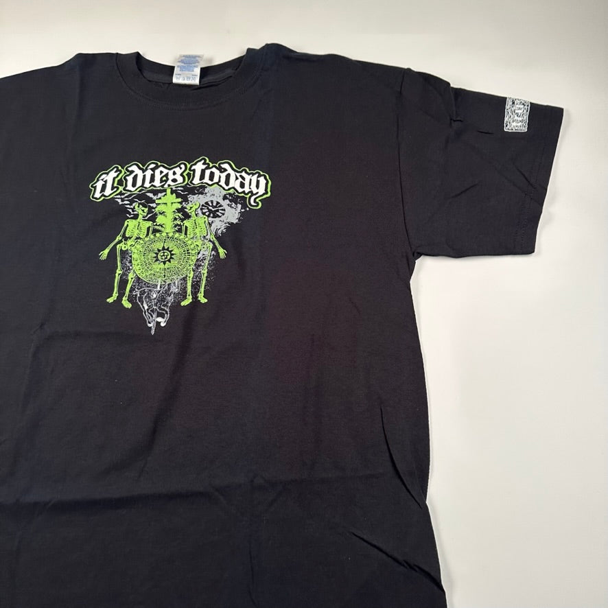 Vintage 2000s It Dies Today Shirt Large Trustkill