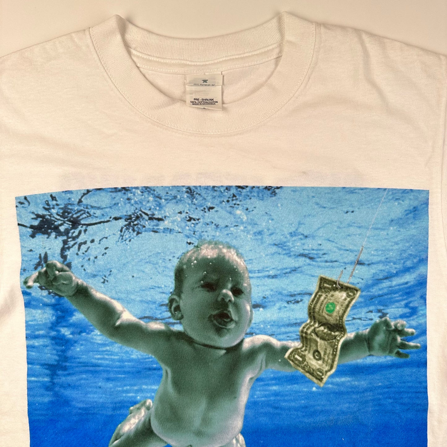 Vintage 2002 Nirvana Shirt Small Nevermind