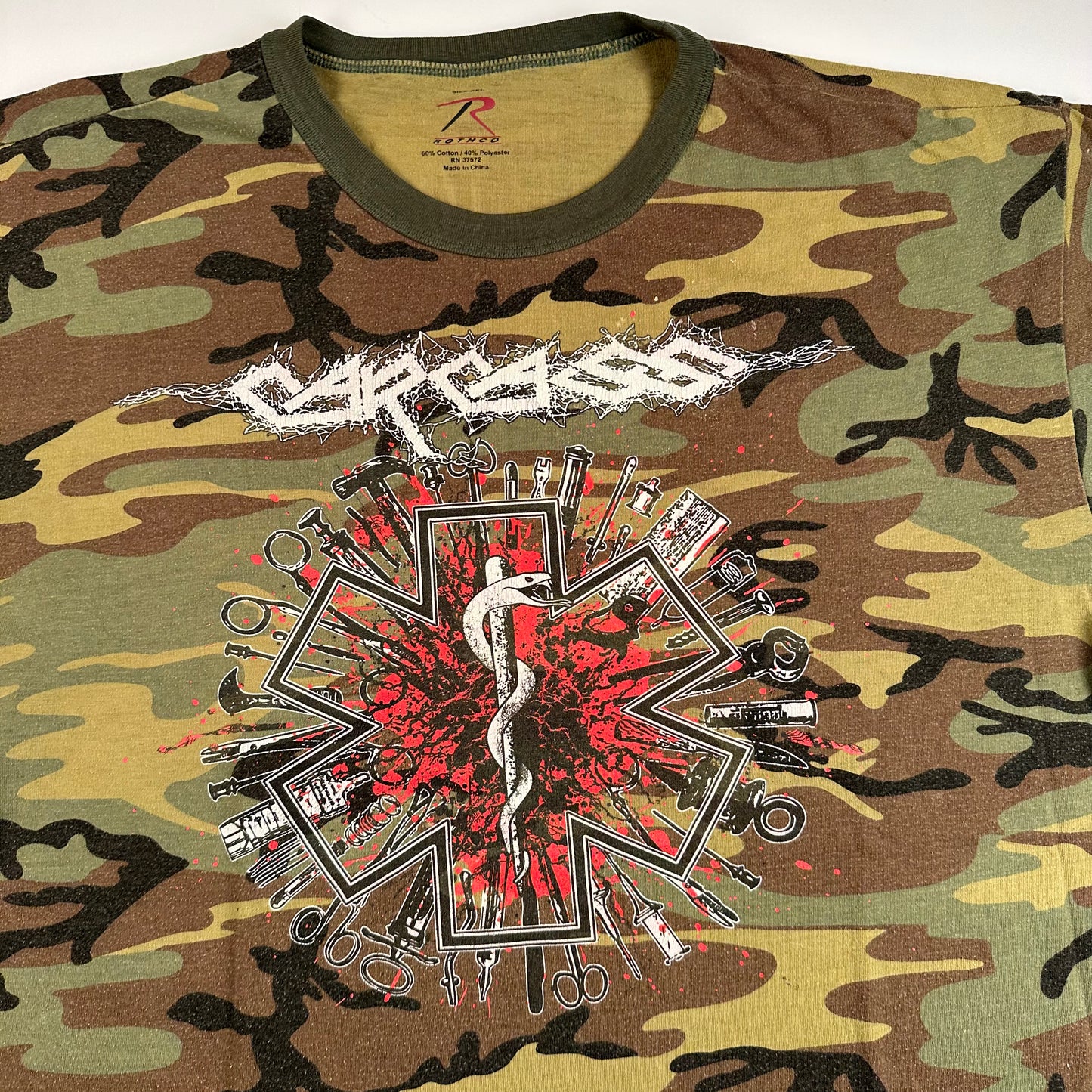 2014 Carcass Shirt XXL Decibel Magazine