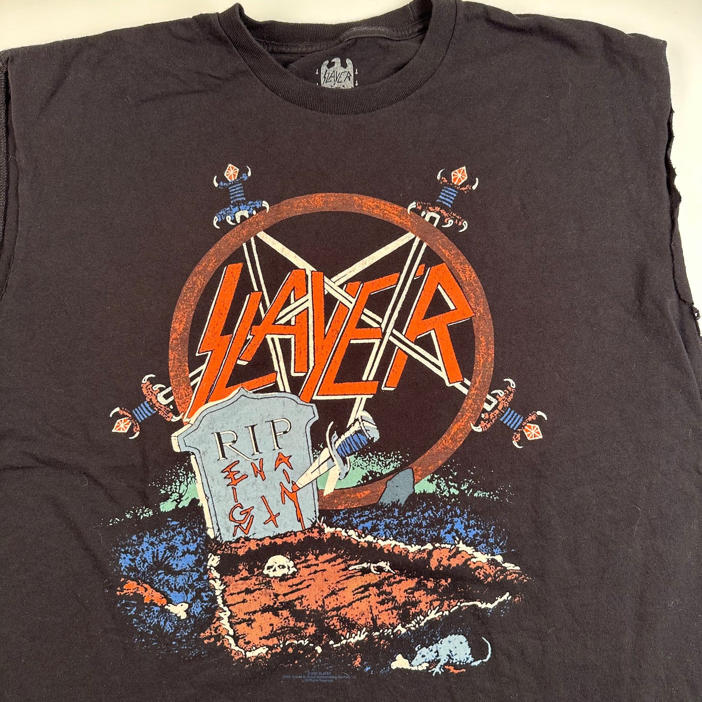 Slayer Sleeveless Shirt XL