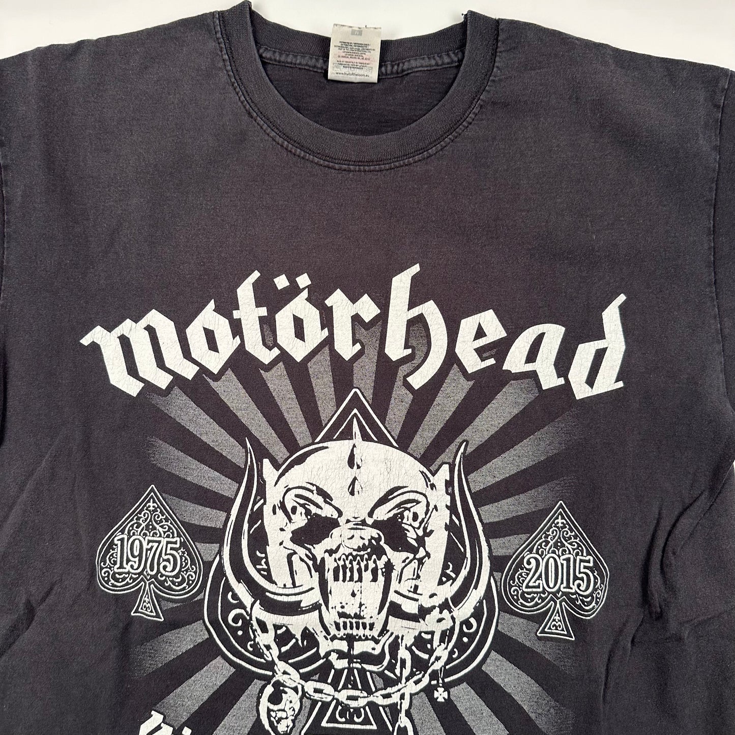 2015 Motörhead Shirt Medium Victoria Aut Morte