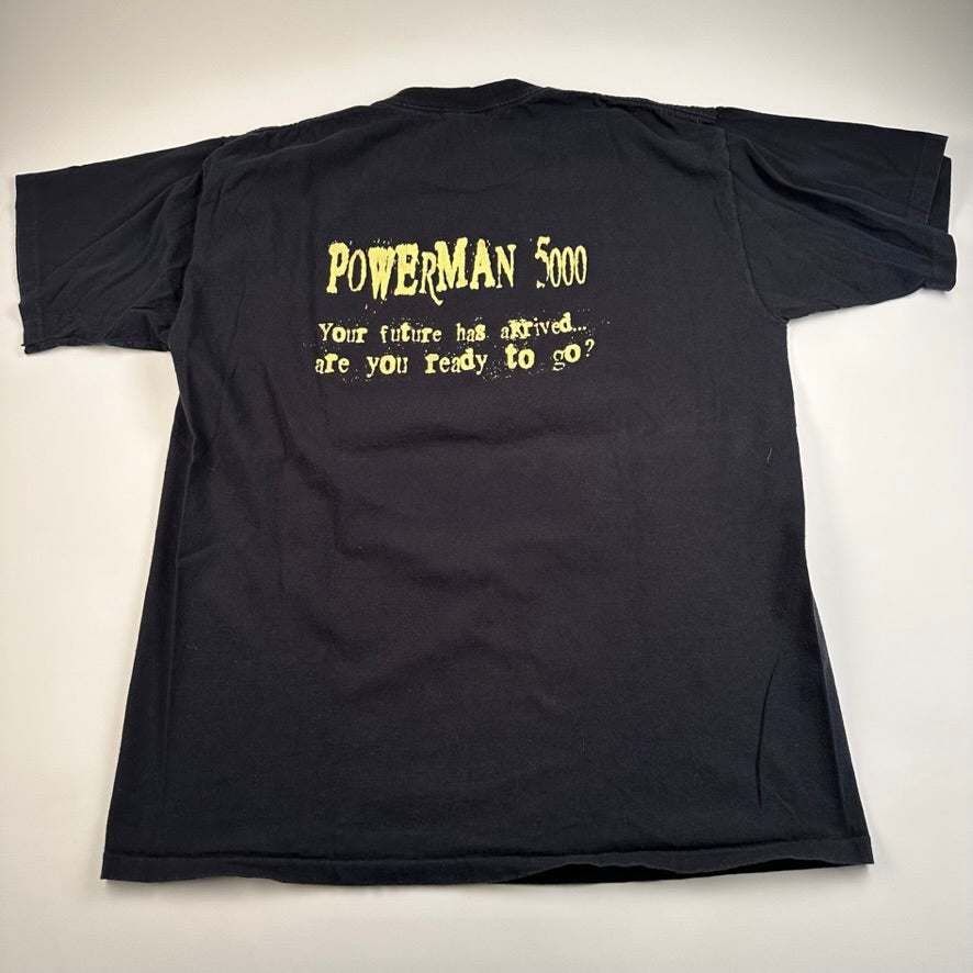 Vintage 1999 Powerman 5000 Shirt XL Tonight The Stars Revolt